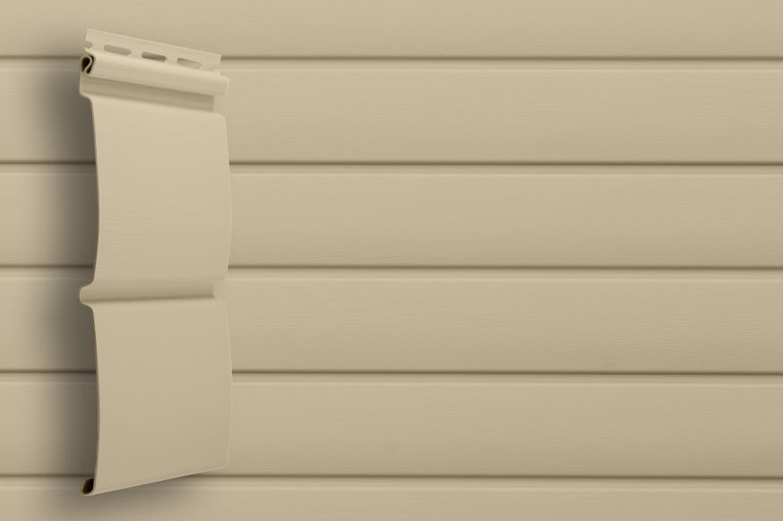 Сайдинг Grand Line, Блок-хаус D4.8 Песочный купить в Владивостоке