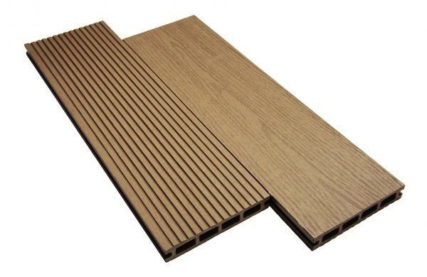 Террасная доска WOODVEX Select из ДПК цвета Кофе купить в Владивостоке