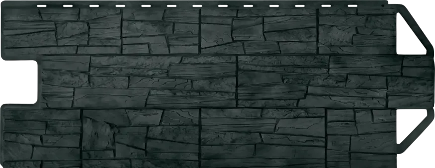 Фасадная панель Альта-Профиль Гранд Каньон ЭКО Графит купить в Владивостоке