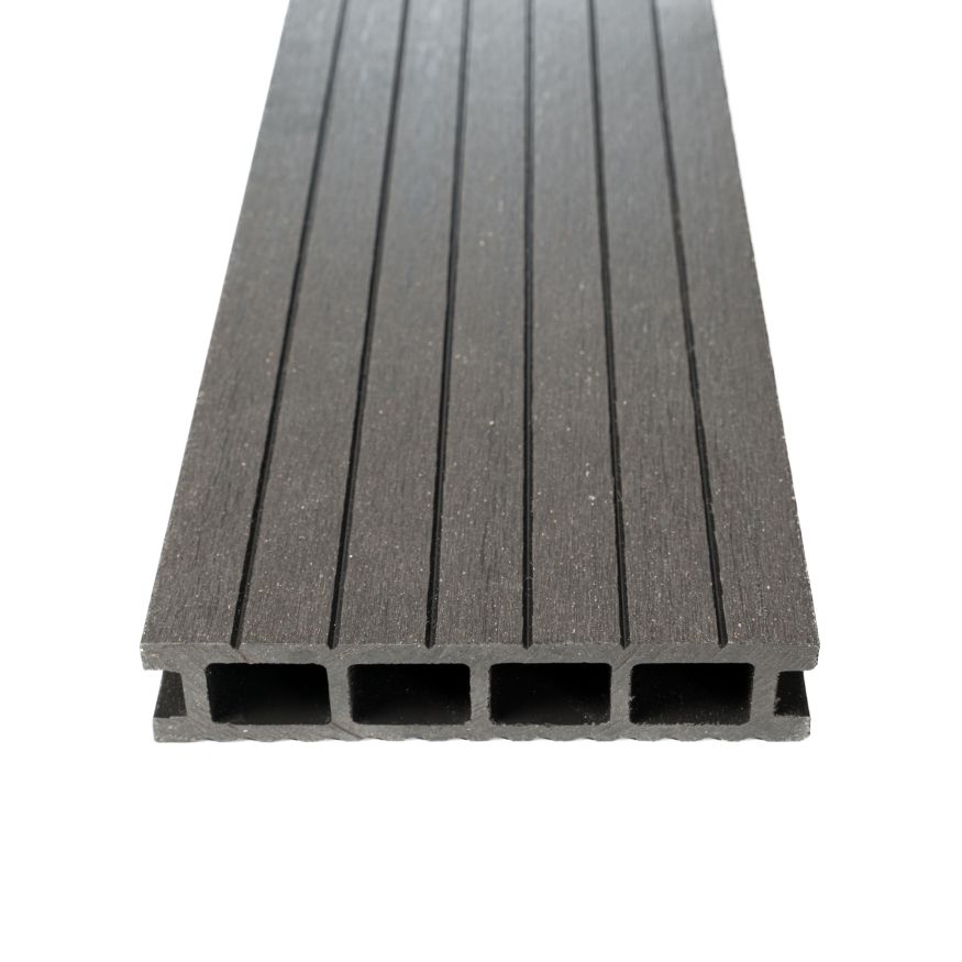 Террасная доска Экодекинг Базик, Графит купить в Владивостоке