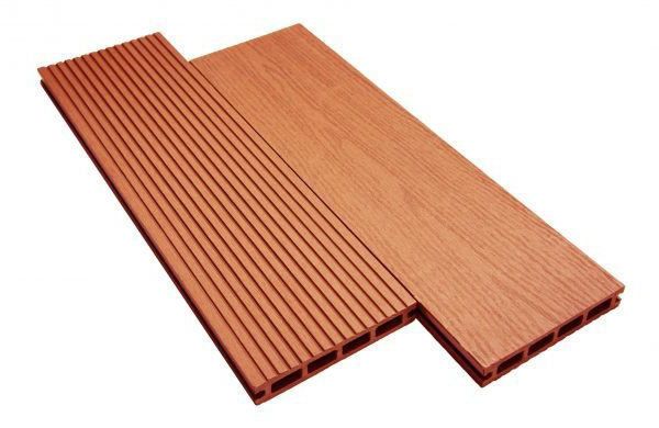 Террасная доска WOODVEX Select из ДПК в цвете Терракота купить в Владивостоке