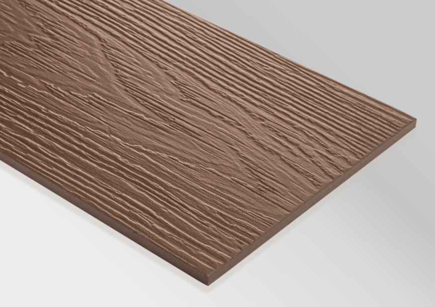 Фиброцементный сайдинг Fibraplank, Терракотовый / RAL 8028 купить в Владивостоке