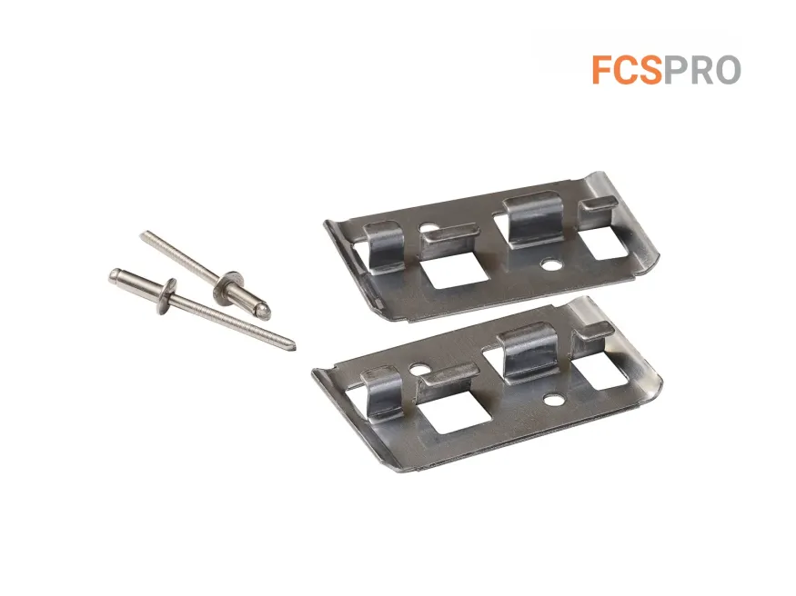 Кляймер FCSPRO Профи с заклёпкой по металлу (нержавейка) купить в Владивостоке