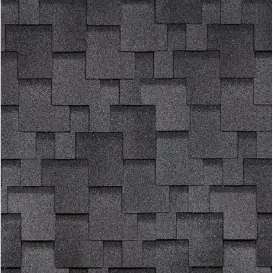 Гибкая черепица Shinglas, Финская, Аккорд, Цвет: Серый купить в Владивостоке