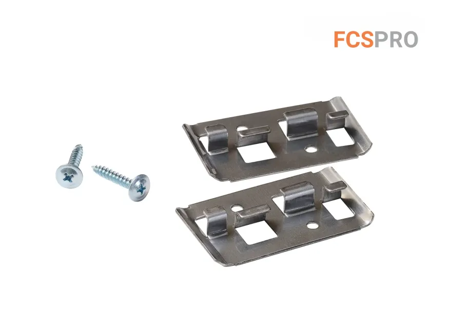 Кляймер FCSPRO Профи с саморезом по дереву (нержавейка) купить в Владивостоке