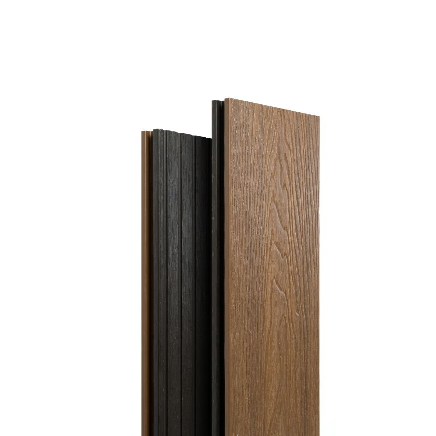 Террасная доска Экодекинг Скай коэкструзия полнотелая, Тик купить в Владивостоке