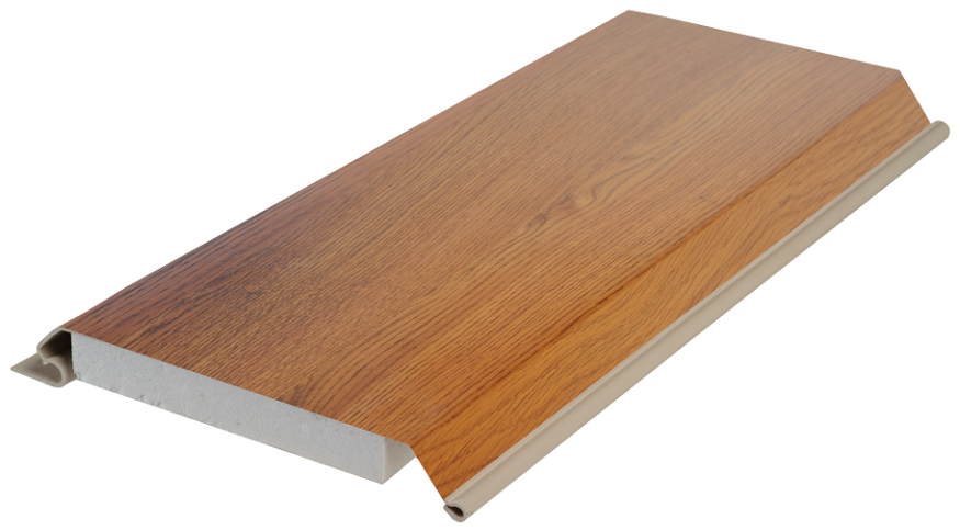 Фасадные термопанели BrusDecor в цвете дуб камарг купить в Владивостоке