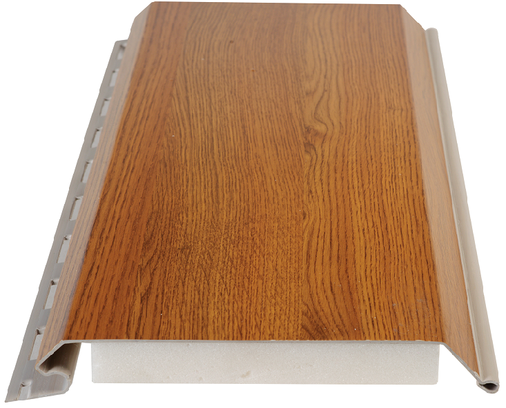 Фасадные термопанели BrusDecor в цвете дуб камарг купить в Владивостоке