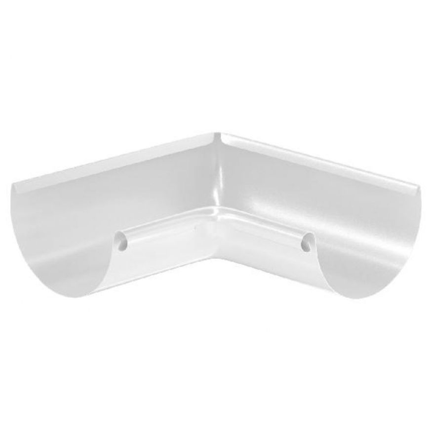 Угол внутренний 90° для желоба Aquasystem, RR 20 Мраморно-белый 150/100 купить в Владивостоке