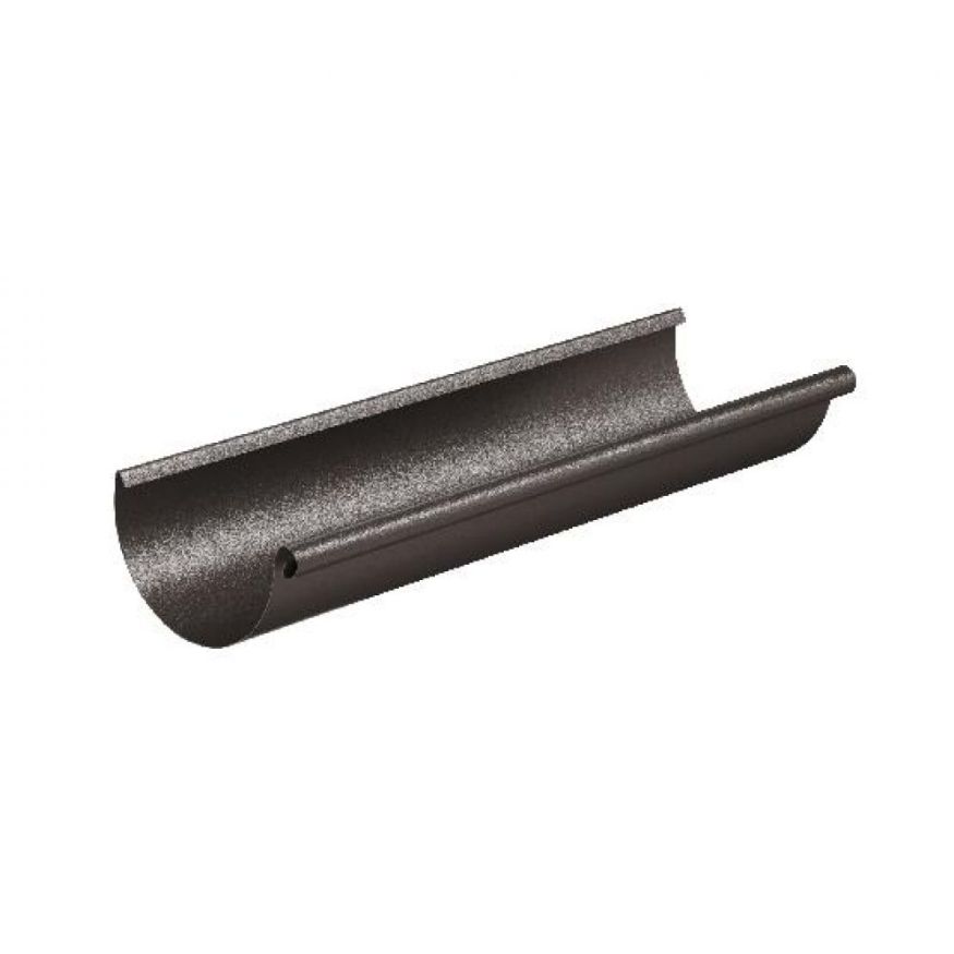 Водосточный желоб Aquasystem RR 32, тёмно-коричневый матовый, 3.00 м, 150/100 купить в Владивостоке