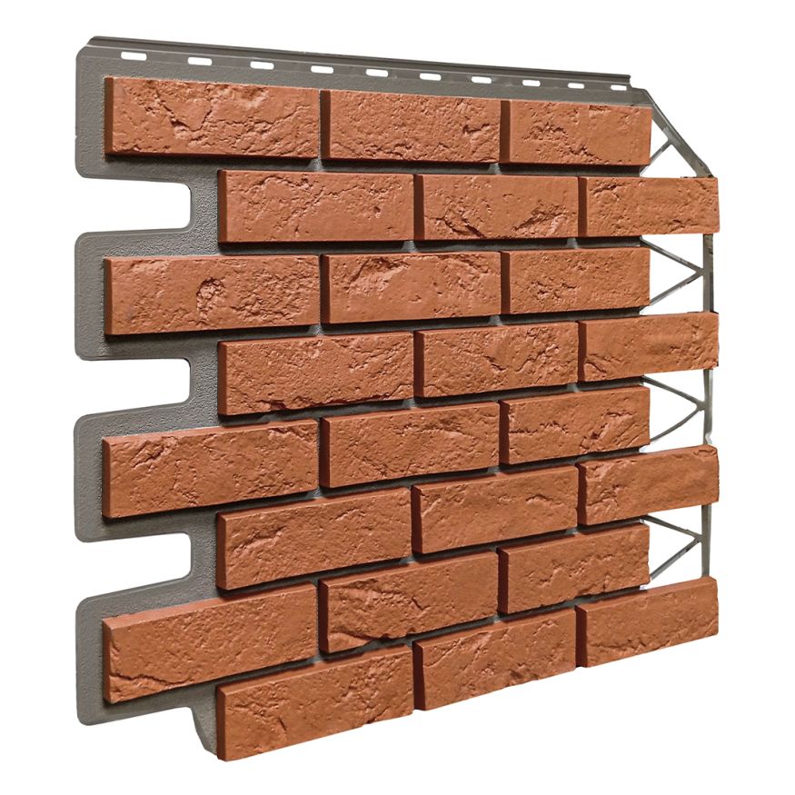 Фасадная панель FineBer, Баварский кирпич, Терракота купить в Владивостоке