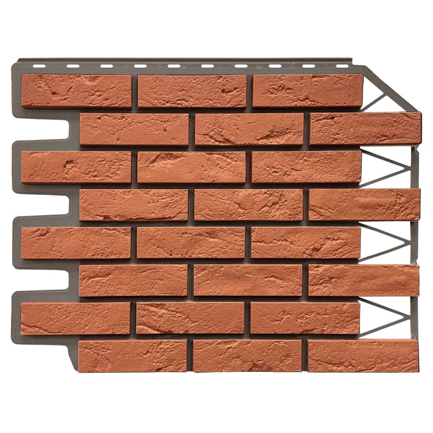 Фасадная панель FineBer, Баварский кирпич, Терракота купить в Владивостоке