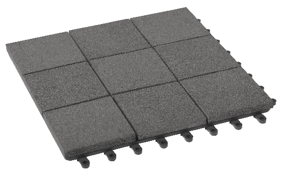 Модульный паркет ДПК GRINDERDECO Люкс 12 в цвете Серый базальт. купить в Владивостоке